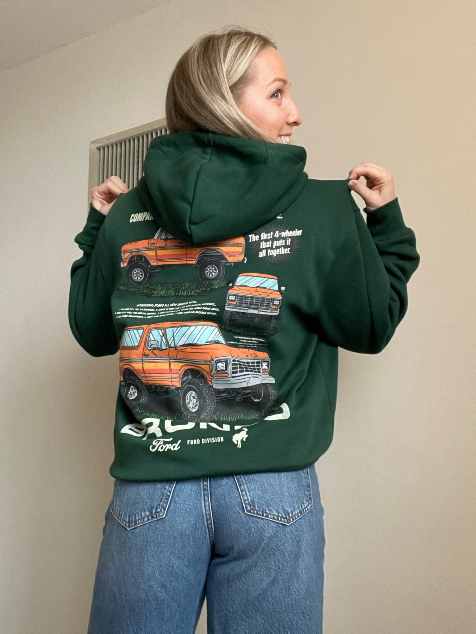 I love how popular/trendy these oversized hoodies are! Absolutely love this Old Navy retro Bronco hoodie  🔥 

#LTKMostLoved #LTKActive #LTKFindsUnder50