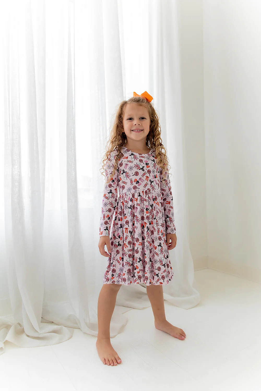 EXCLUSIVE BLAKELY'S MAGICAL HALLOWEEN DREAM RUFFLE DRESS | DREAM BIG LITTLE CO