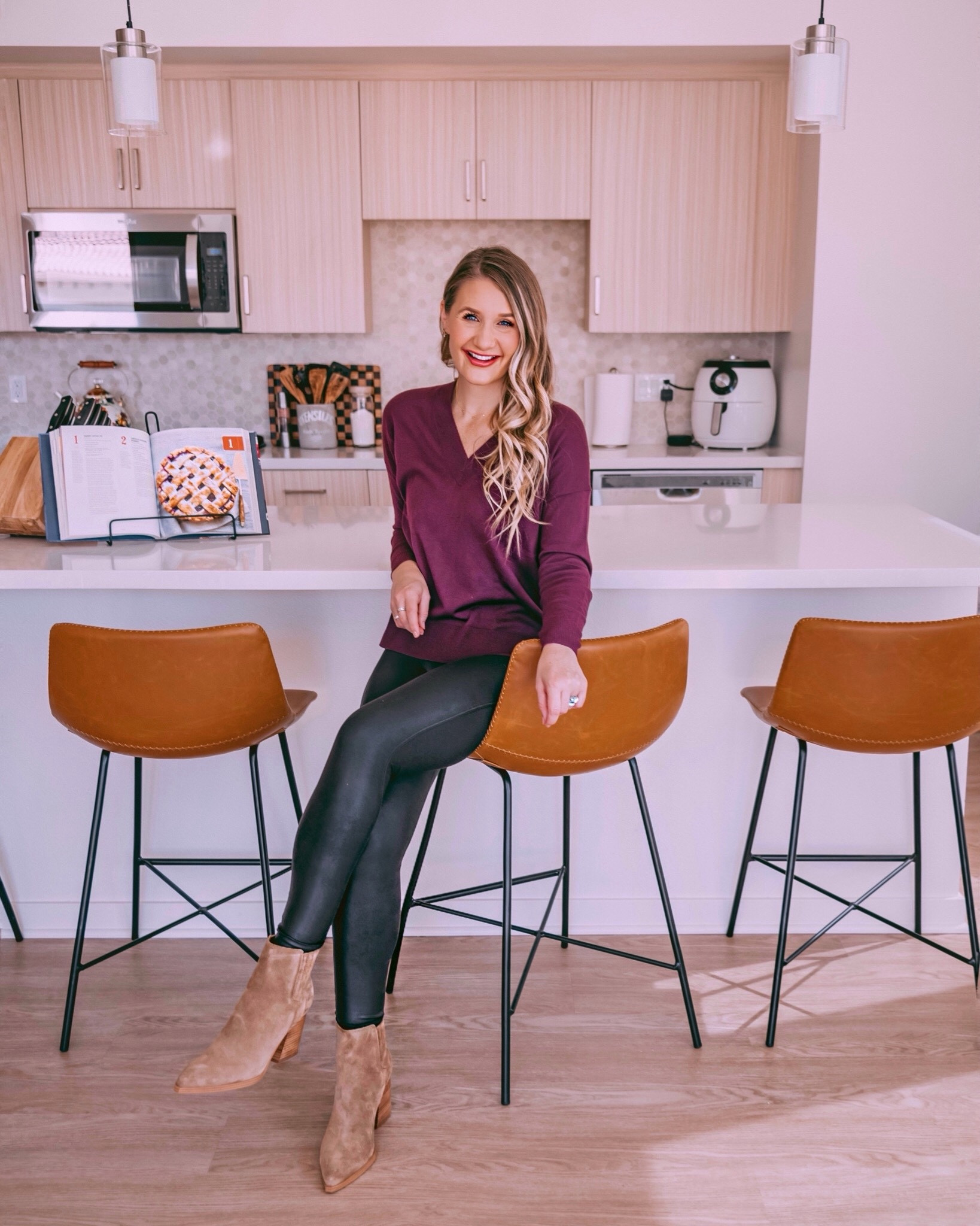 NSale classic sweater, Spanx, and booties 

#LTKxNSale #LTKSaleAlert