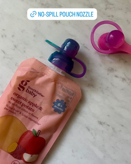 no spill pouch nozzle , no spill pouch , baby led weaning , baby pouches 

#LTKbaby
