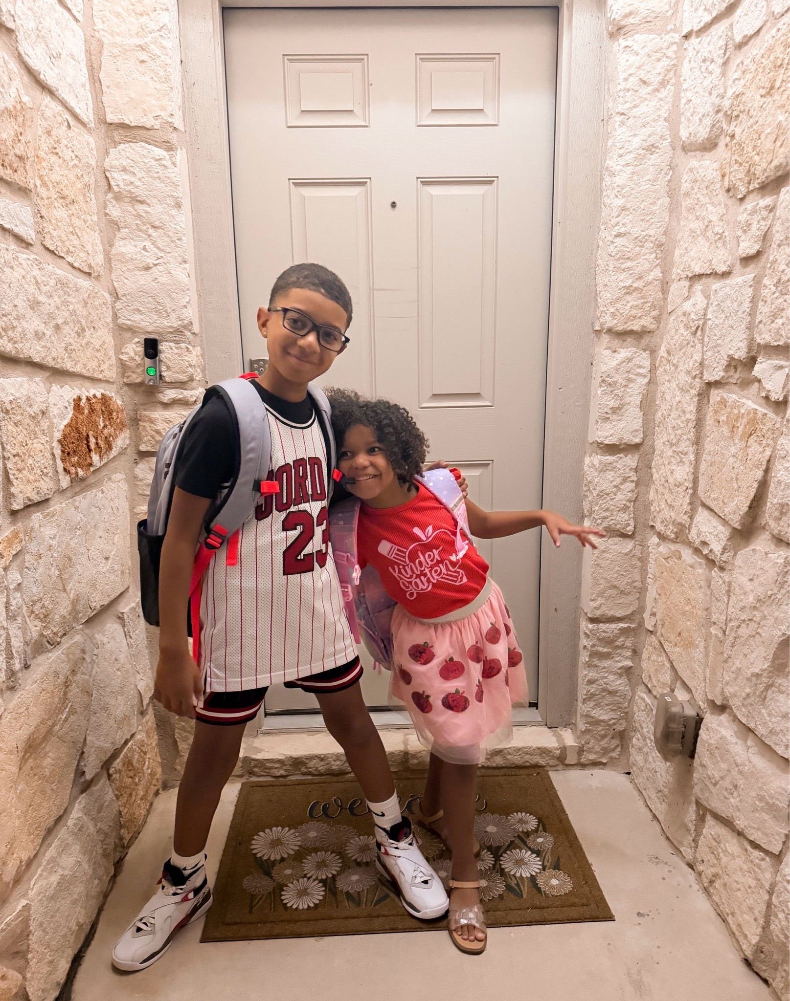 4th grade & kindergarten here they come! 🥲 first week of school in the books for Jaden and Jayana 📚

#LTKKids #LTKootd #LTKSaleAlert