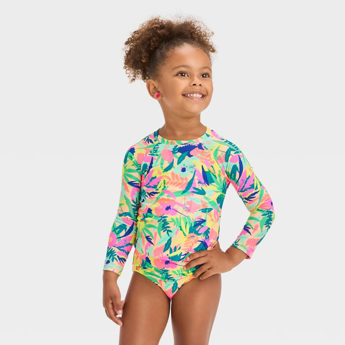 Toddler Girls' Rash Guard Set - Cat & Jack™ | Target