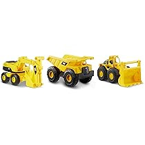 Cat Construction 7" Dump Truck, Loader & Excavator toys Combo Pack | Amazon (US)
