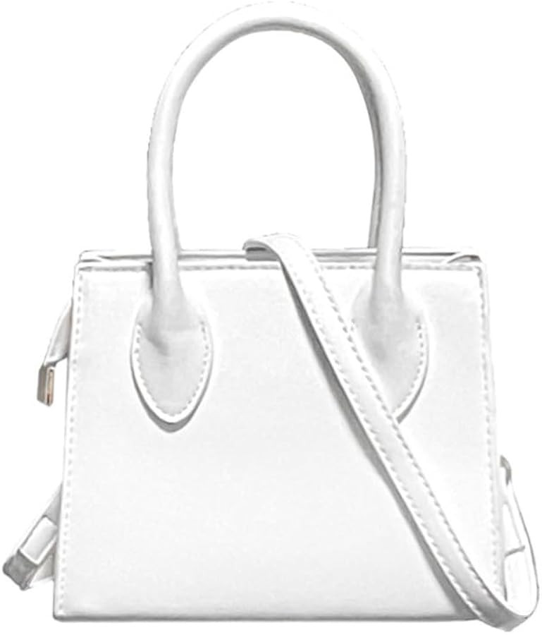 Small crossbody tote bags for women faux leather cute clutch mini purses and handbags | Amazon (US)