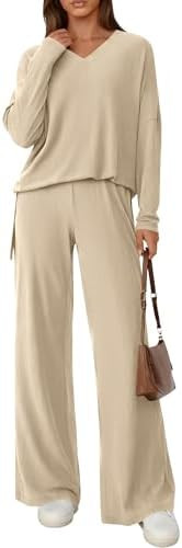 PRETTYGARDEN 2 Piece Lounge Sets for Women 2025 Fall Clothes Pajama Sweatsets Matching Airport Tr... | Amazon (US)