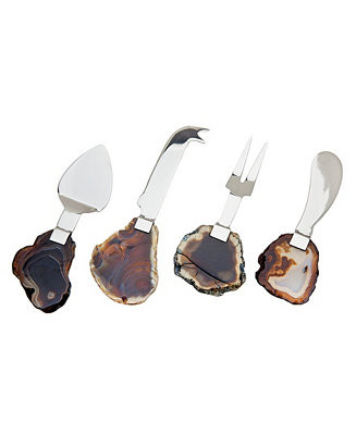Cheese Set Agate Handles - Set of 4 | Macys (US)