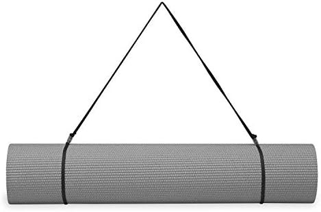 Gaiam Essentials Premium Yoga Mat with Yoga Mat Carrier Sling (72"L x 24"W x 1/4 Inch Thick) | Amazon (US)