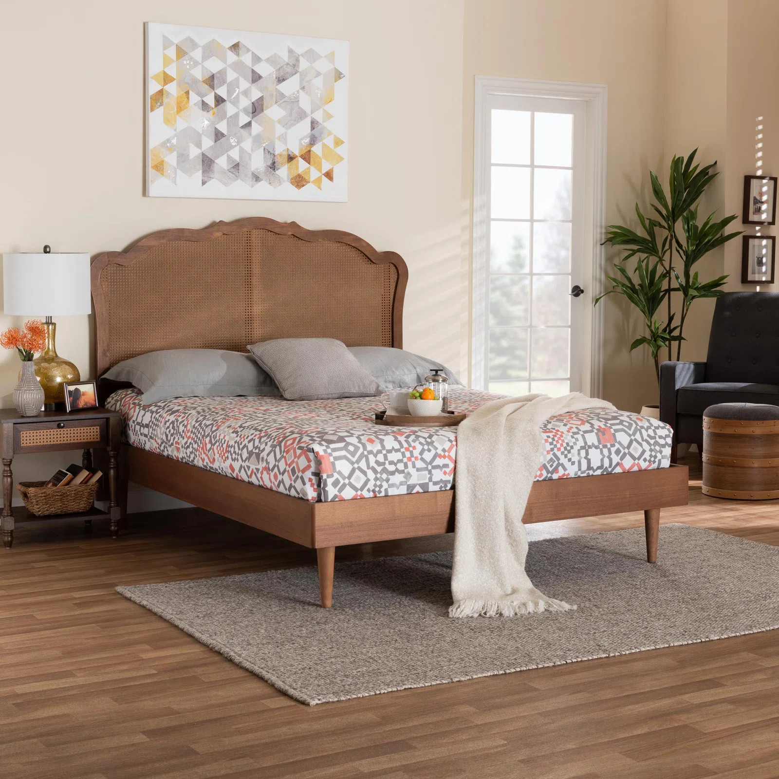 Casheena Mid-Century Platform Bed | Wayfair North America