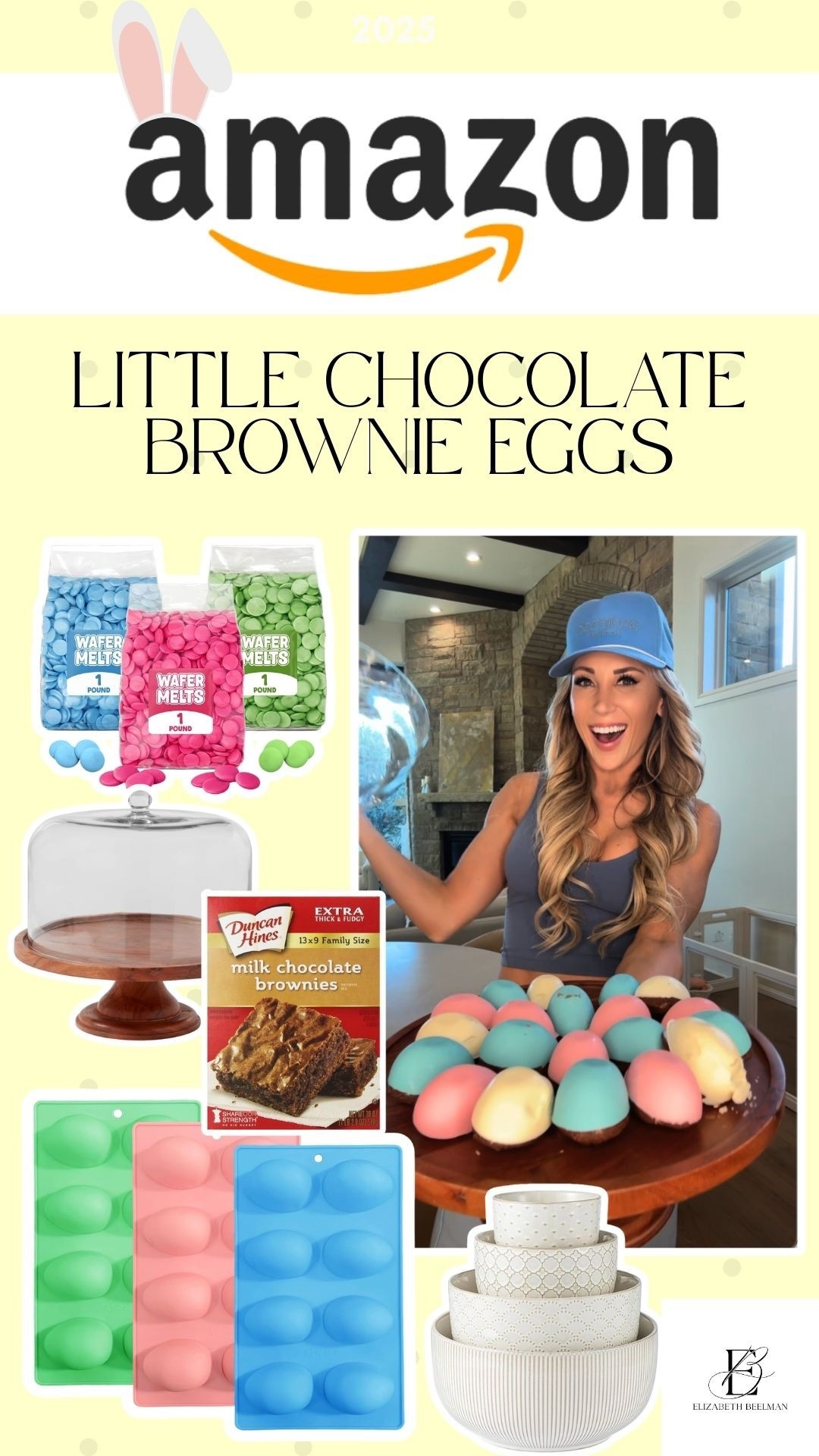 AMAZON: Little Chocolate Brownie Eggs 

#amazon #baking #holidaybaking #easterrecipe #easter #spring #cookingwithkids #ltkeaster #ltk