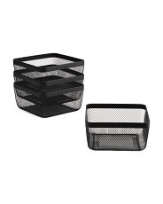 4pk 12x12x6 Meshi Pantry Baskets | TJ Maxx