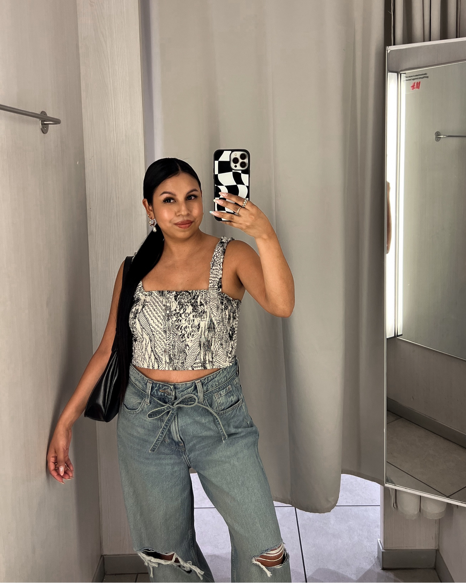 Baggy pants, I sized down 