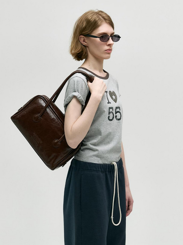 [MARGESHERWOOD] SOFT BOSTON SHOULDER BAG [4COLORS] | W Concept (US)