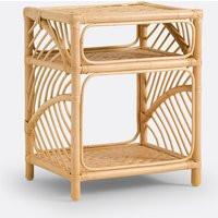 Marrak Rattan Bedside Table | La Redoute (UK)
