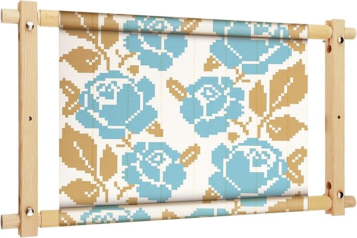 Needlepoint Embroidery Tapestry Scroll Frame Cross Stitch Frame Wooden Needlepoint Stretcher Wood... | Amazon (US)