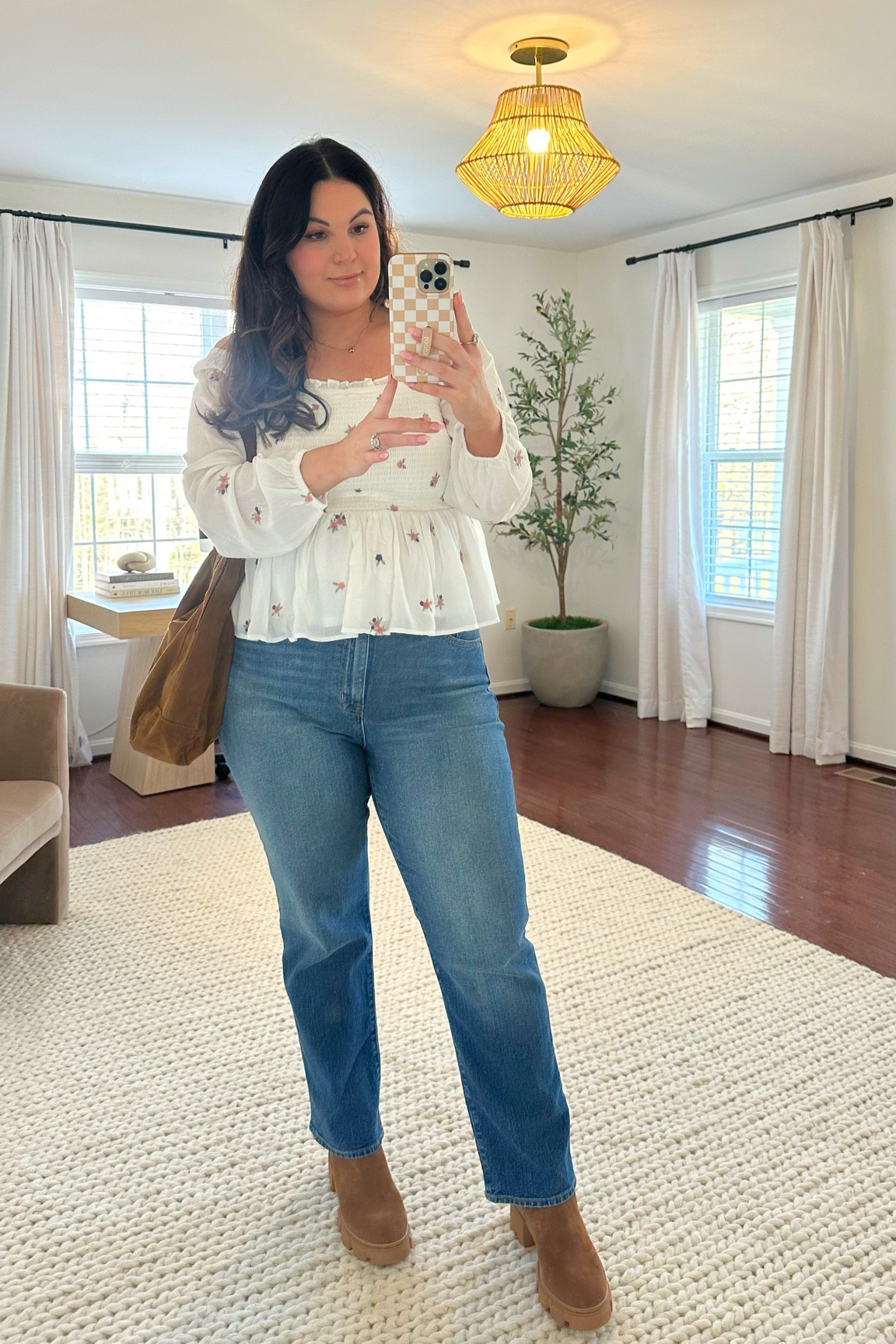 Midsize spring outfit from Torrid! It’s been a min since I’ve shopped torrid & I completely forgot how AMAZING their jeans are!! They have an elastic band in the waist so they are so stretchy & comfy!! Plus the size range is amazing 👏 

Top - 0
Jeans - 12R
Boots - 10 *older, linked similar 
Shaping panties - xl *use code KELLYELIZXSPANX to save 
Lip color in the shade -  jam sesh 

Midsize, midsize outfit, midsize style, midsize fashion, torrid, spring outfit, spring fashion, tall women fashion, plus size fashion, plus size 



#LTKMidsize #LTKPlusSize #LTKSeasonal