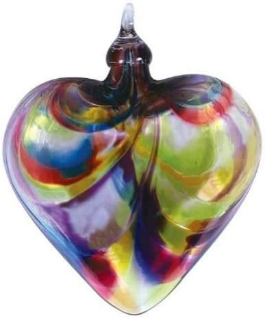 Glass Eye Studio Rainbow Heart Ornament | Amazon (US)