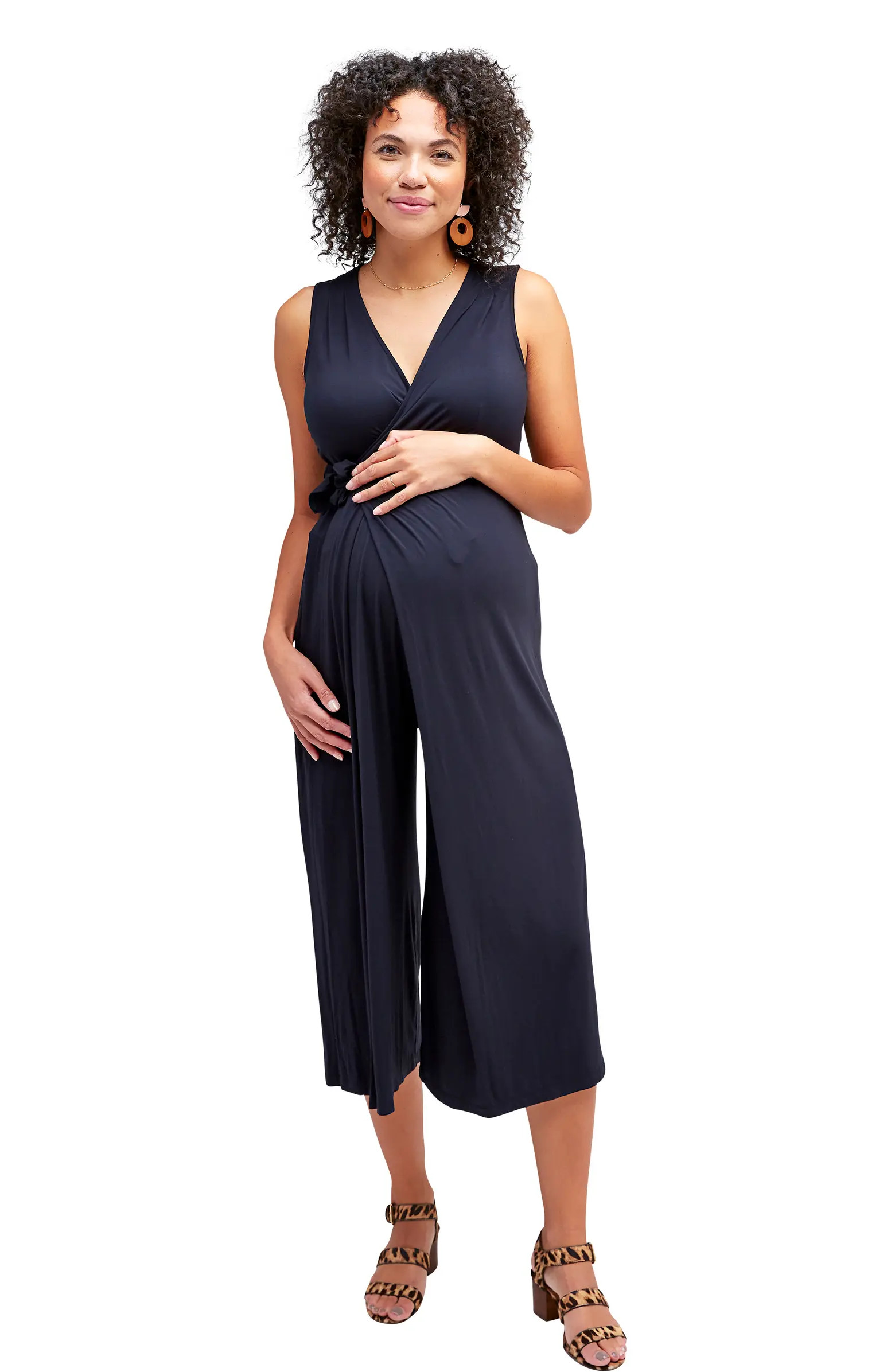 Francesca Wide Leg Maternity/Nursing Jumpsuit | Nordstrom