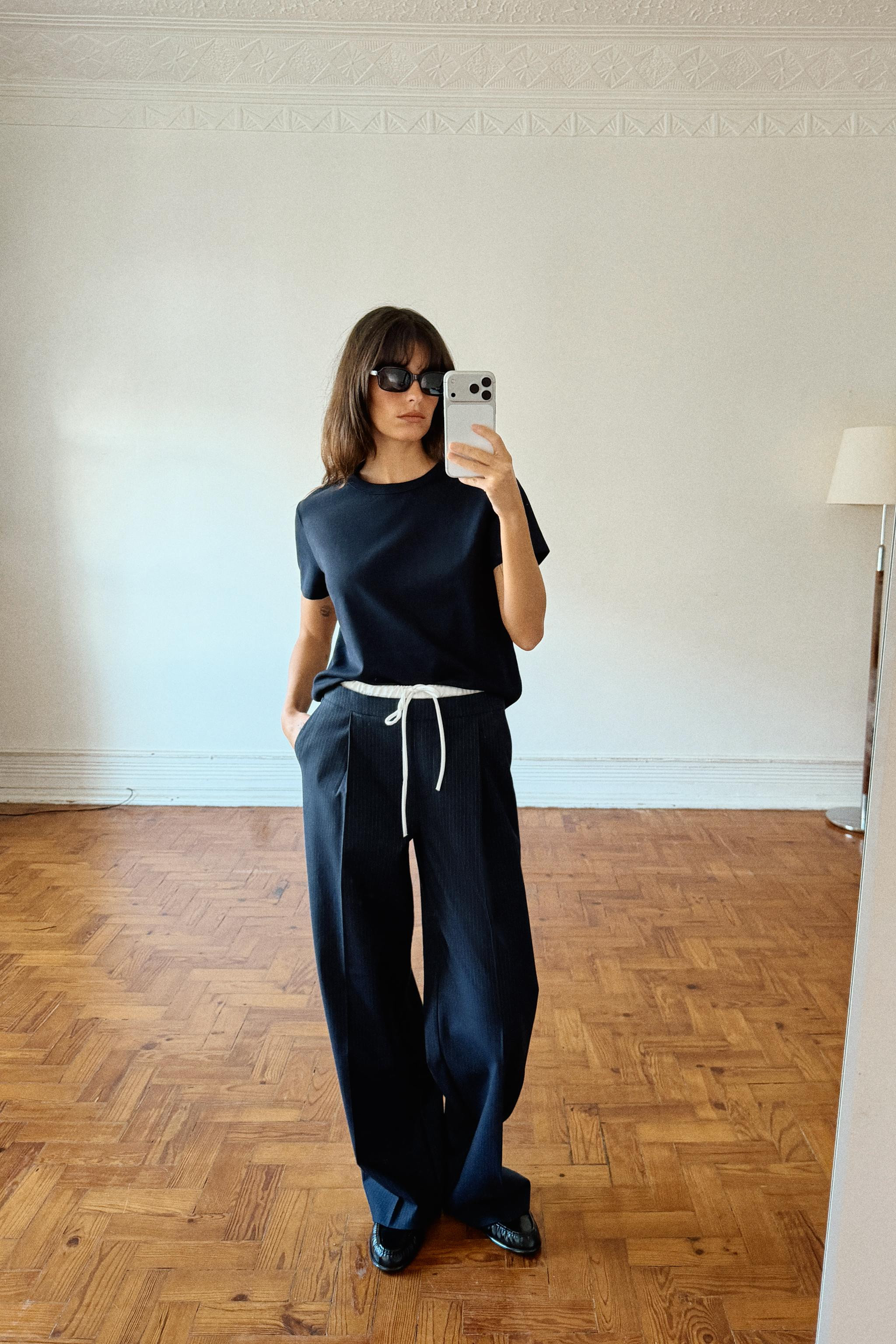 INTERLOCK SHORT SLEEVE T-SHIRT | Zara UK