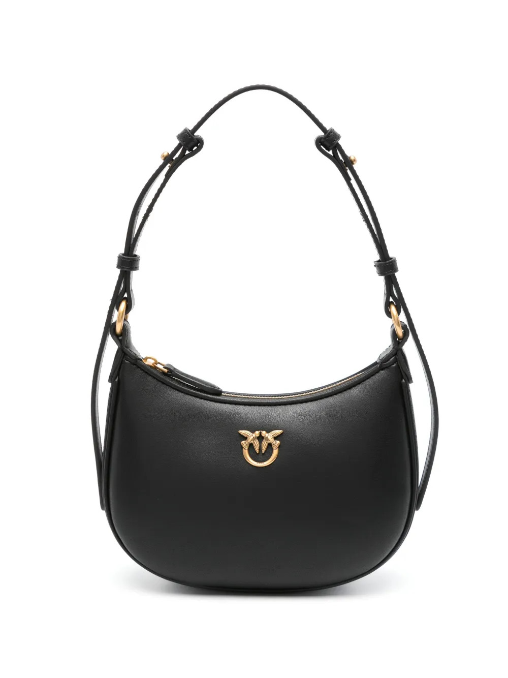 PINKO Baby Half Moon Schultertasche | Schwarz | FARFETCH DE | Farfetch Global