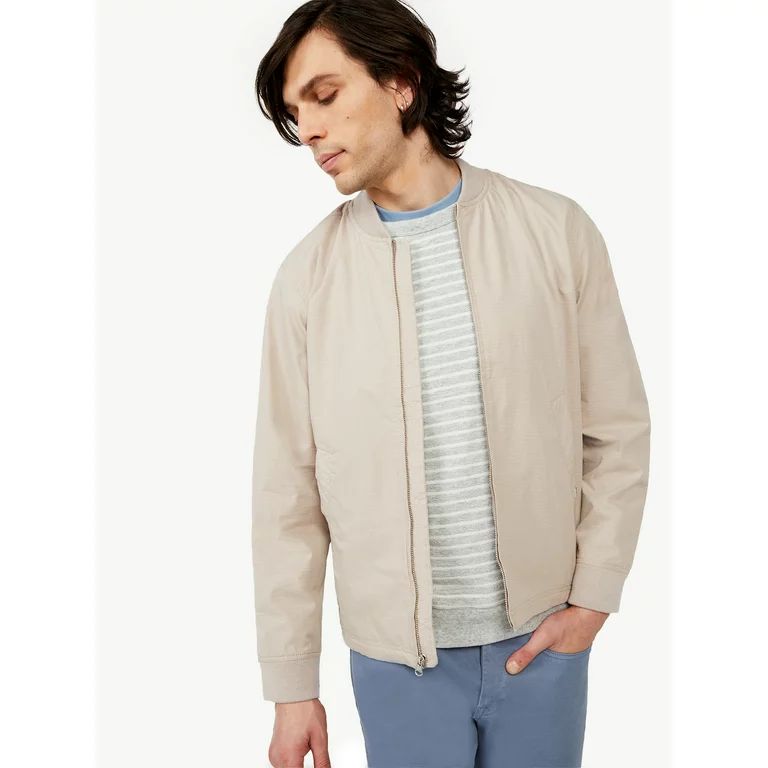 Free Assembly Men’s Bomber Jacket - Walmart.com | Walmart (US)