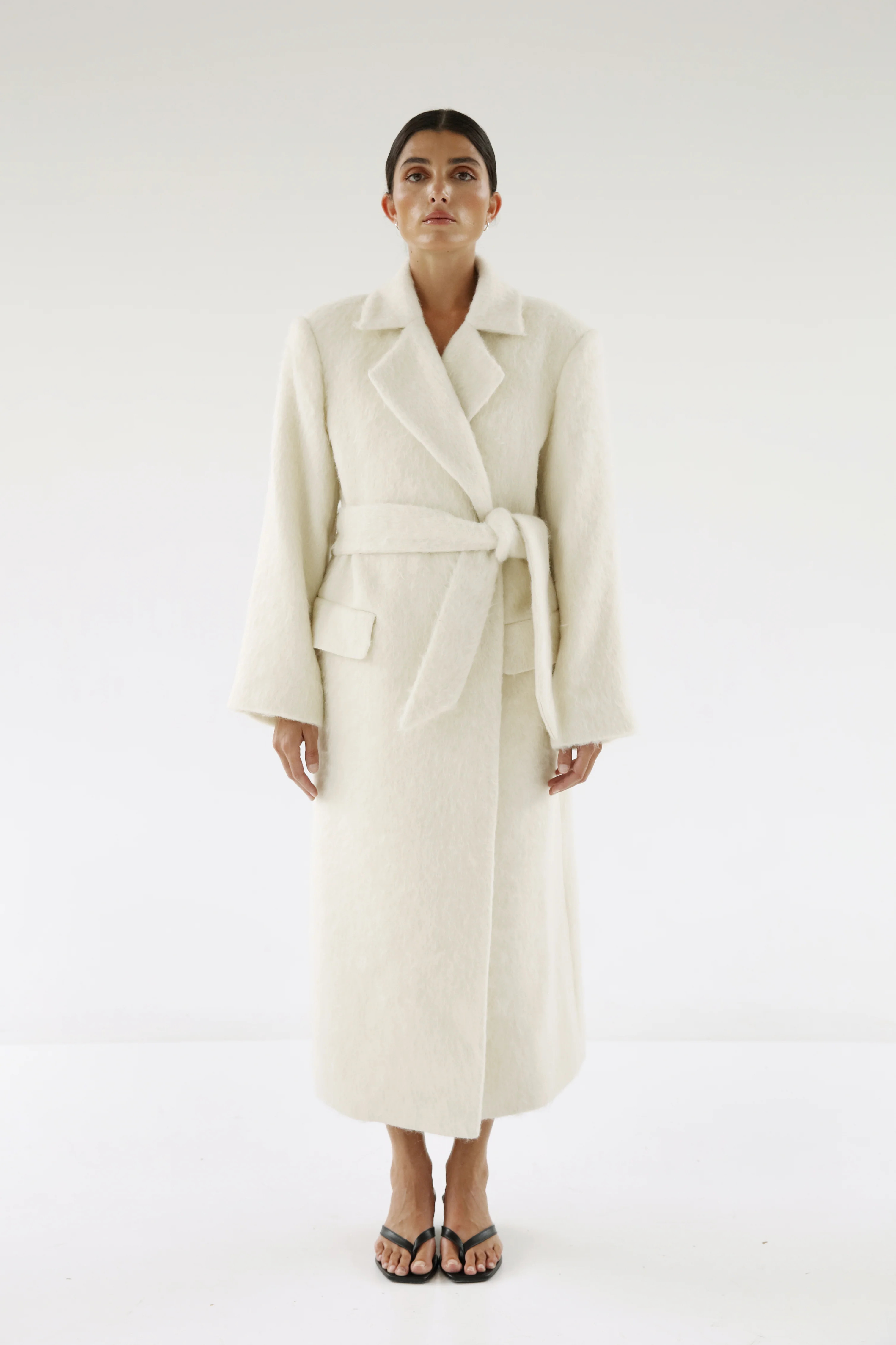 Ivy Coat, cream | Almada Label