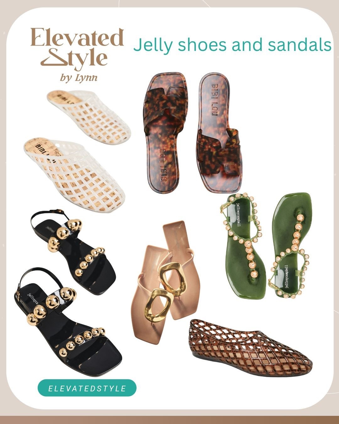 Jelly shoes are coming in hot this season.  Gathered up my favorites 

#LTKOver40 #LTKMidsize #LTKSeasonal