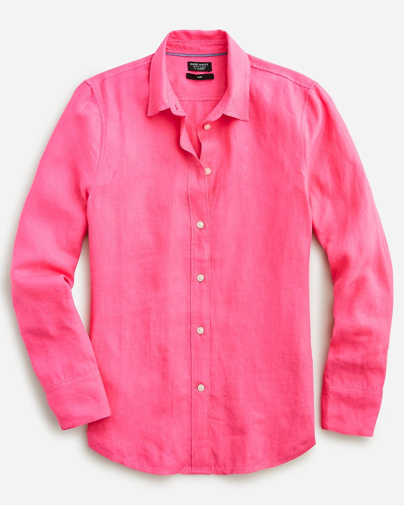 Slim-fit Baird McNutt Irish linen shirt | J.Crew US