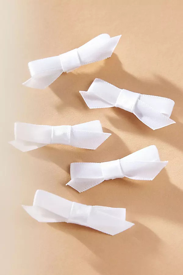 Bow Barrettes, Set of 5 | Anthropologie (US)