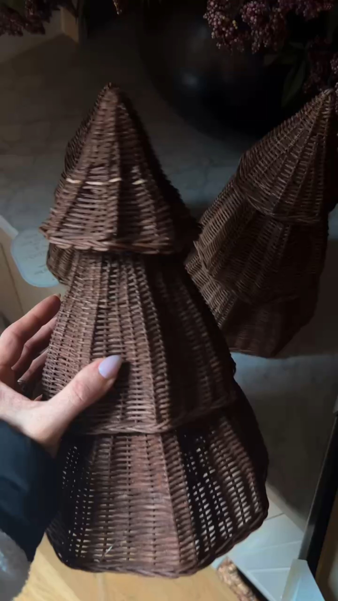 Finally a rattan Christmas tree in a darker color! Linked it and the rest of my Target order for you 🤎

#LTKFindsUnder50 #LTKHoliday #LTKStyleTip