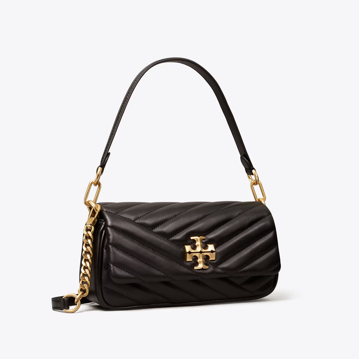 Small Kira Chevron Flap Shoulder Bag: Women's Designer Shoulder Bags | Tory Burch | Tory Burch (US)