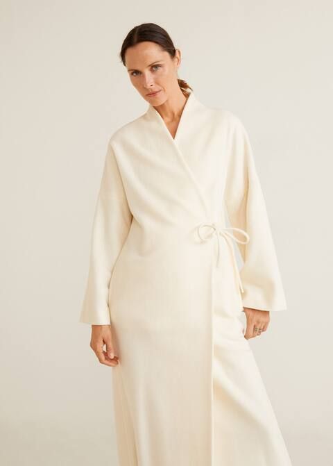 Virgin wool coat - Women | MANGO (UK)