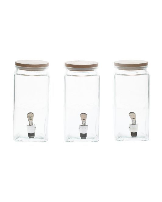 Trio Dispenser Set | TJ Maxx