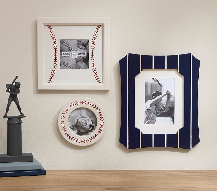 Baseball Gallery in a Box, Set of 3 | Pottery Barn Kids