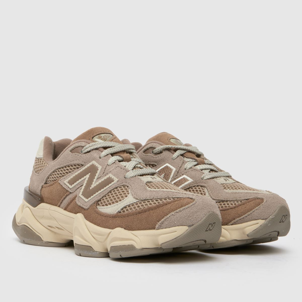 Kids Junior Brown Multi New Balance 9060 Trainers | schuh | Schuh