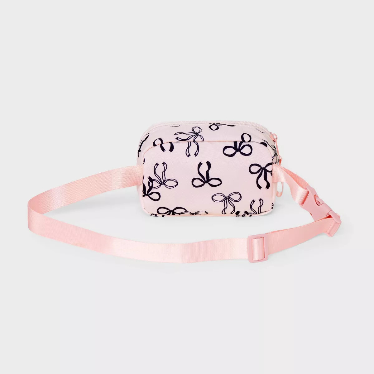 Girls' Bow Print Crossbody Bag - Cat & Jack™ Pink | Target