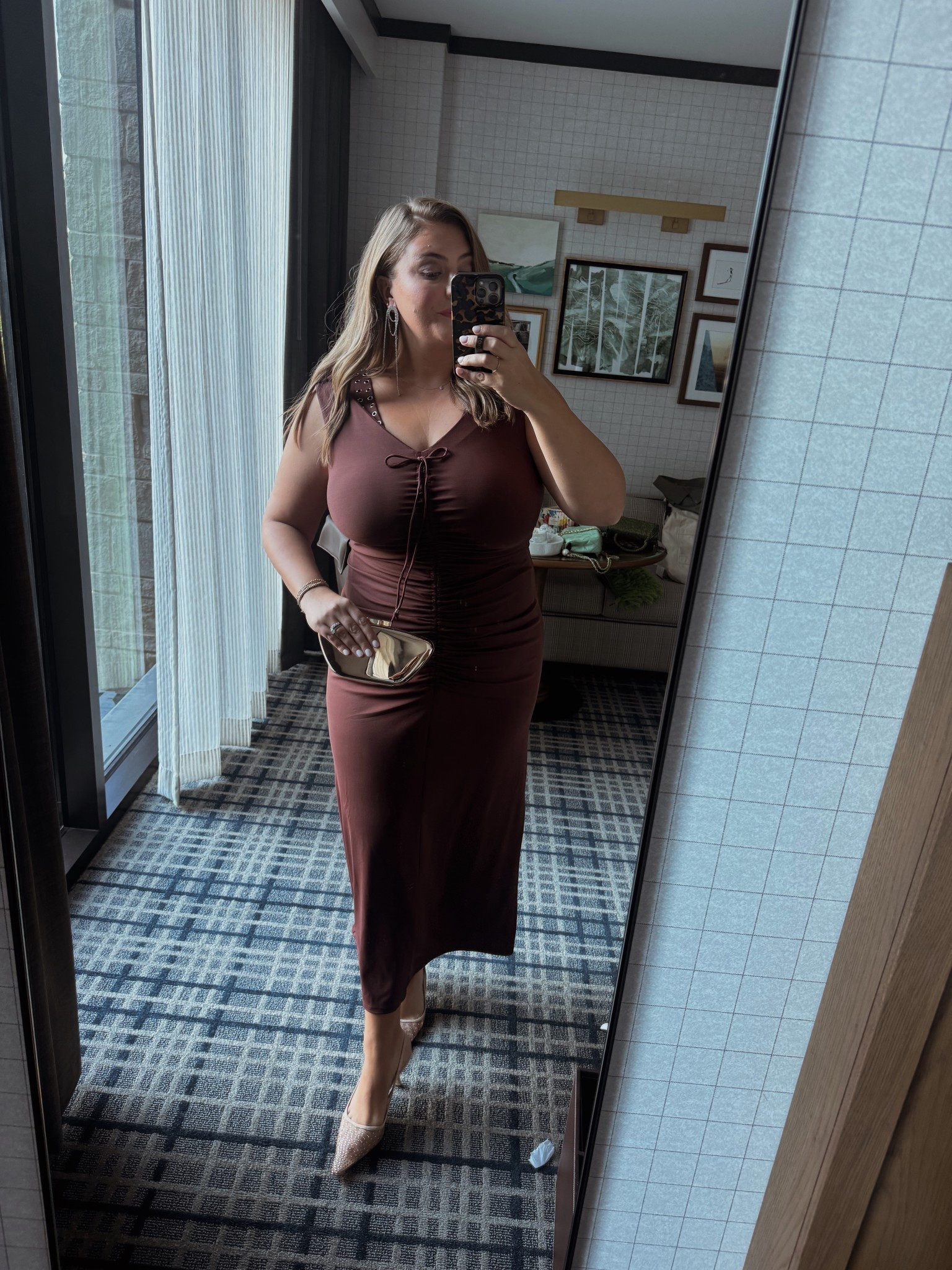 Wearing size 1X in dress - cocktail party, special event dress, wedding guest dress. Use CARALYN15 at Spanx on your first order. 

#LTKCon #LTKParties #LTKPlusSize