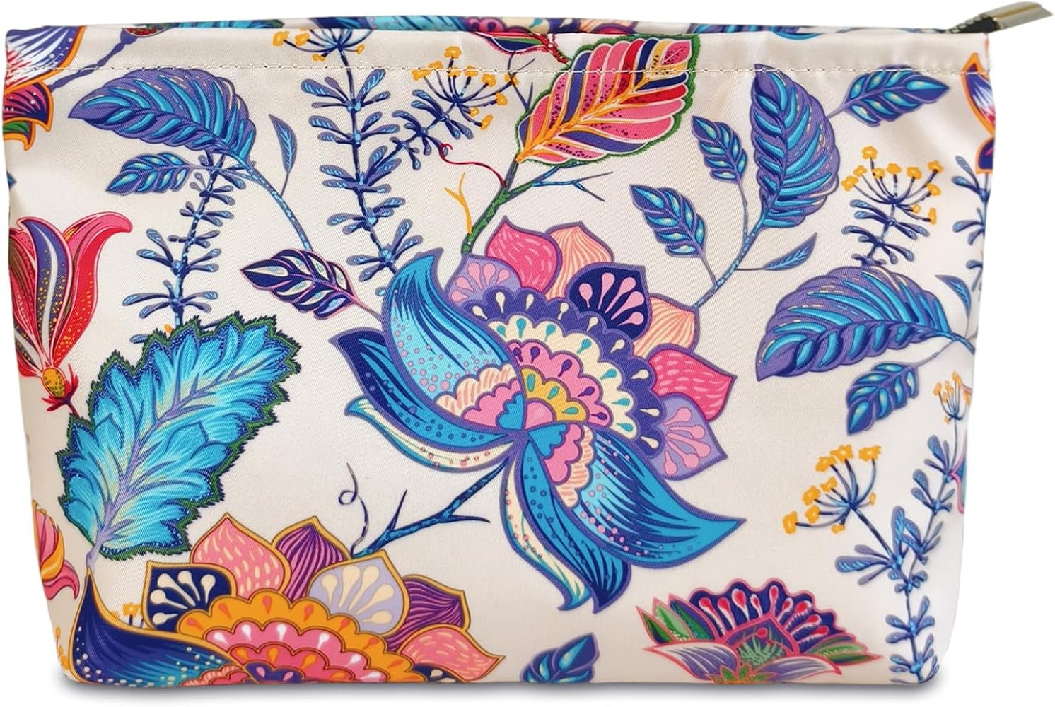 STARDW Aesthetic Floral Makeup Bag Cute Small Cosmetic Bags for Women Girls, Travel Toiletry Bag ... | Amazon (US)