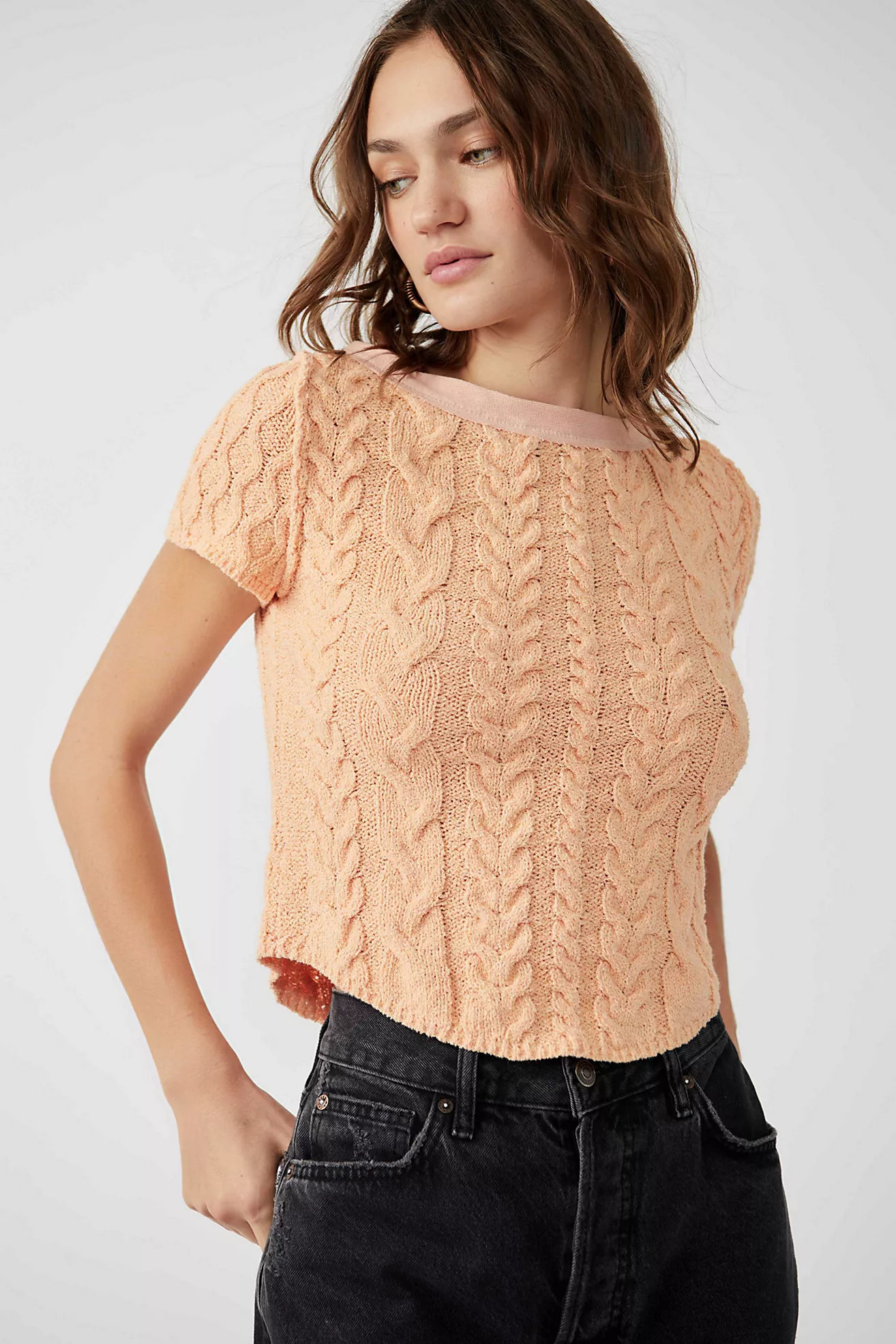 Baby Cable Tee | Free People (Global - UK&FR Excluded)