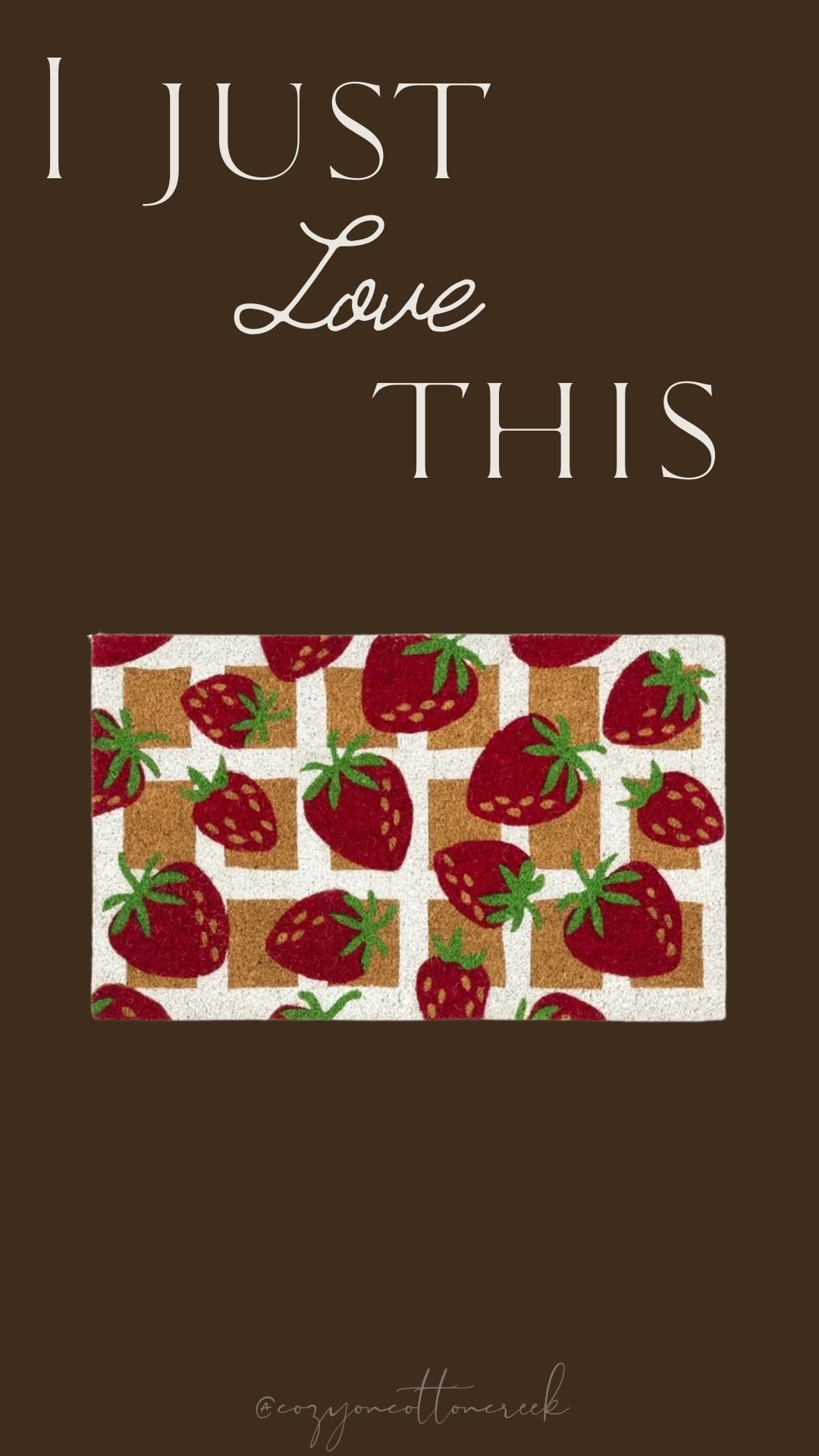 Strawberry summer doormat

#LTKHome #LTKSeasonal