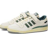 Adidas Forum 84 Low Sneakers in White/Green Oxide, Size UK 9.5 | END. Clothing | End Clothing (US & RoW)
