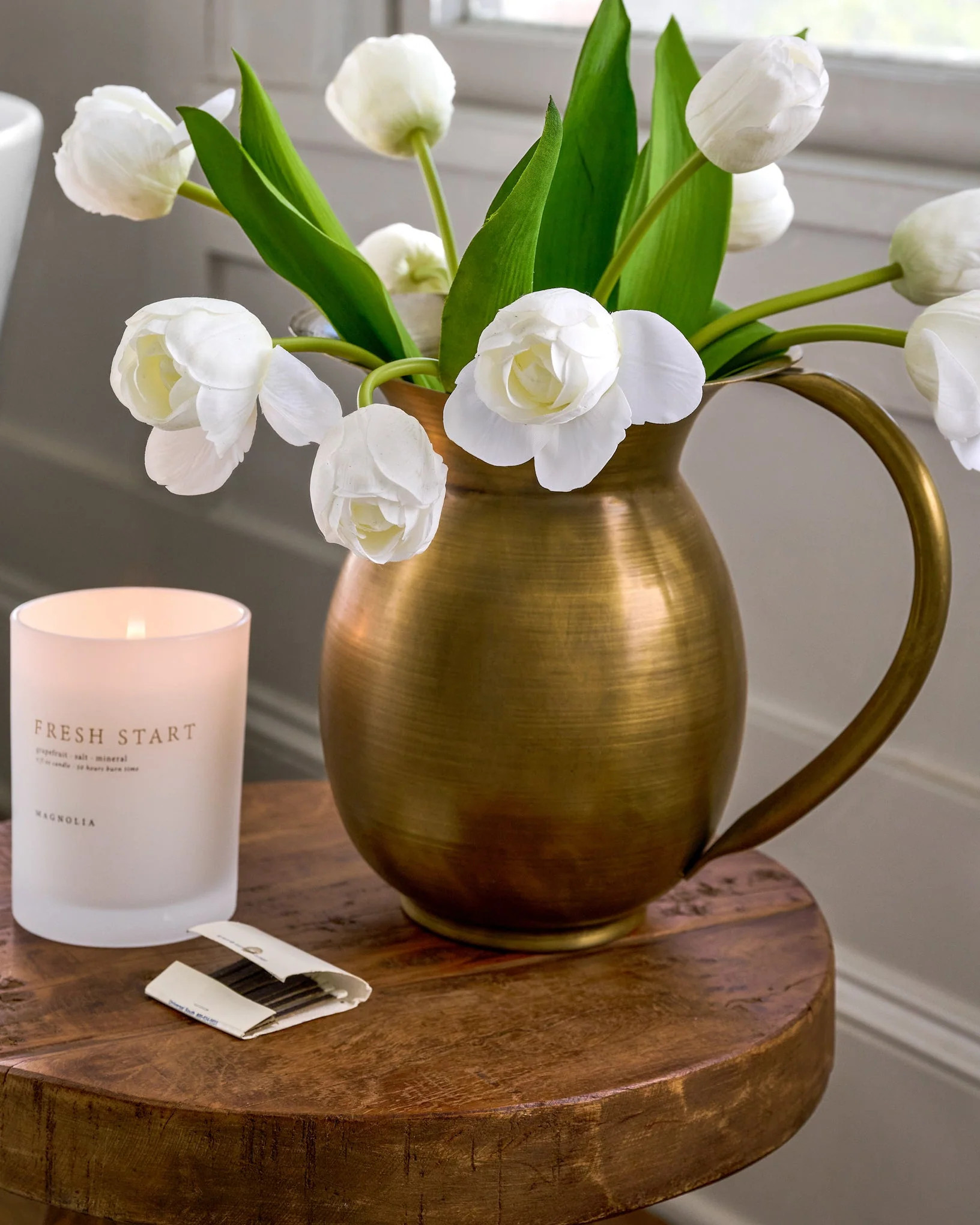Real Touch Tulip Bundle | Magnolia