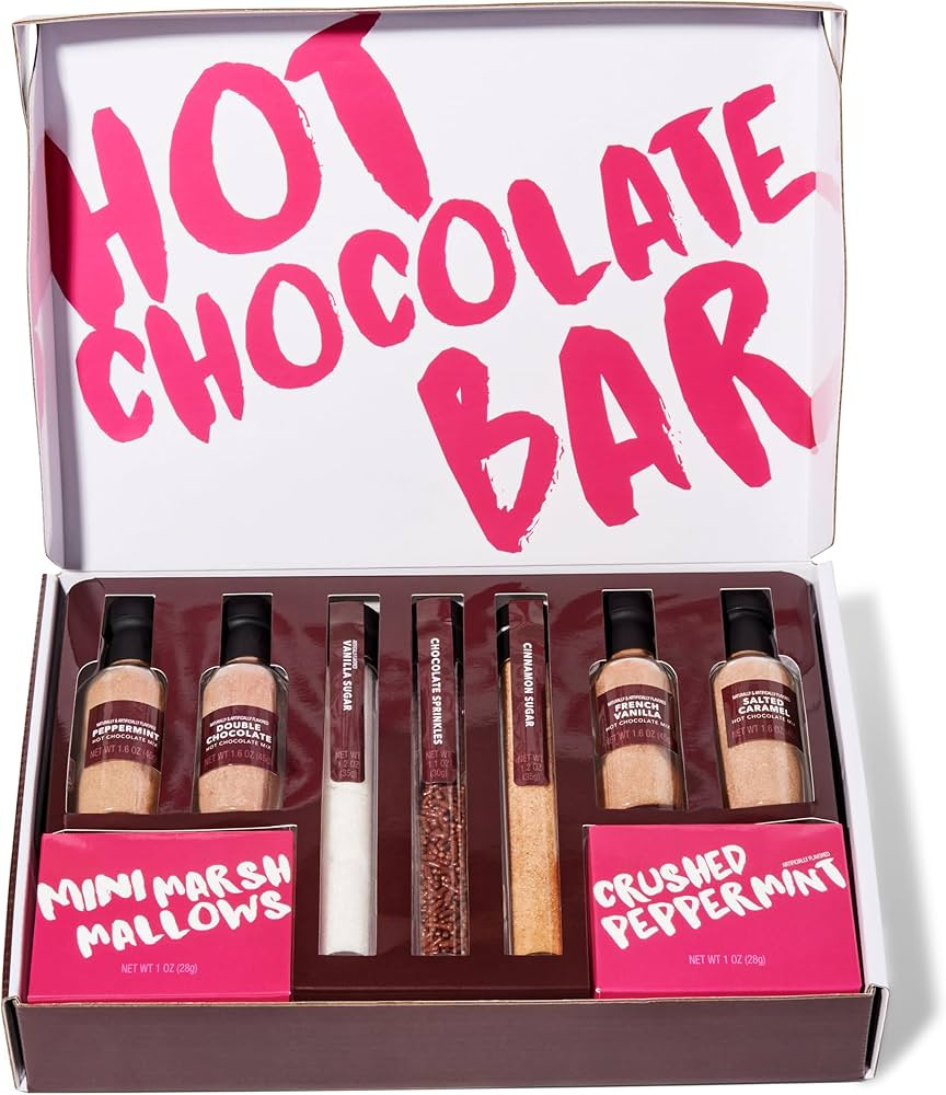 Bombombs Hot Chocolate Mix Gift Set, Hot Chocolate Bar Set Includes 4 Delicious Hot Chocolate Mix... | Amazon (US)
