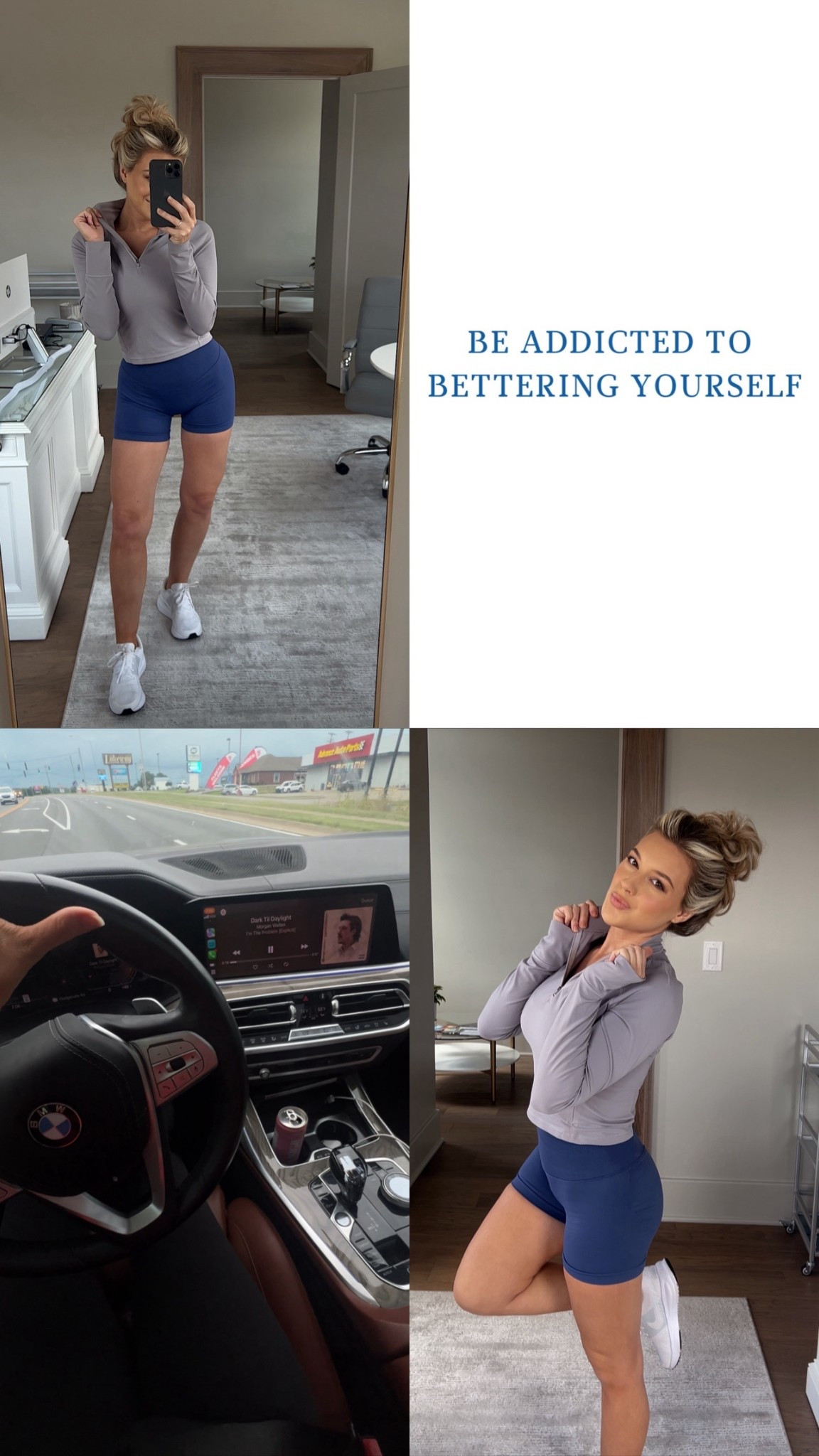 Wearing XS in top and bottom. Love Amazon gym outfits 🙌🏻🙌🏻

#LTKFindsUnder50 #LTKActive #LTKSaleAlert