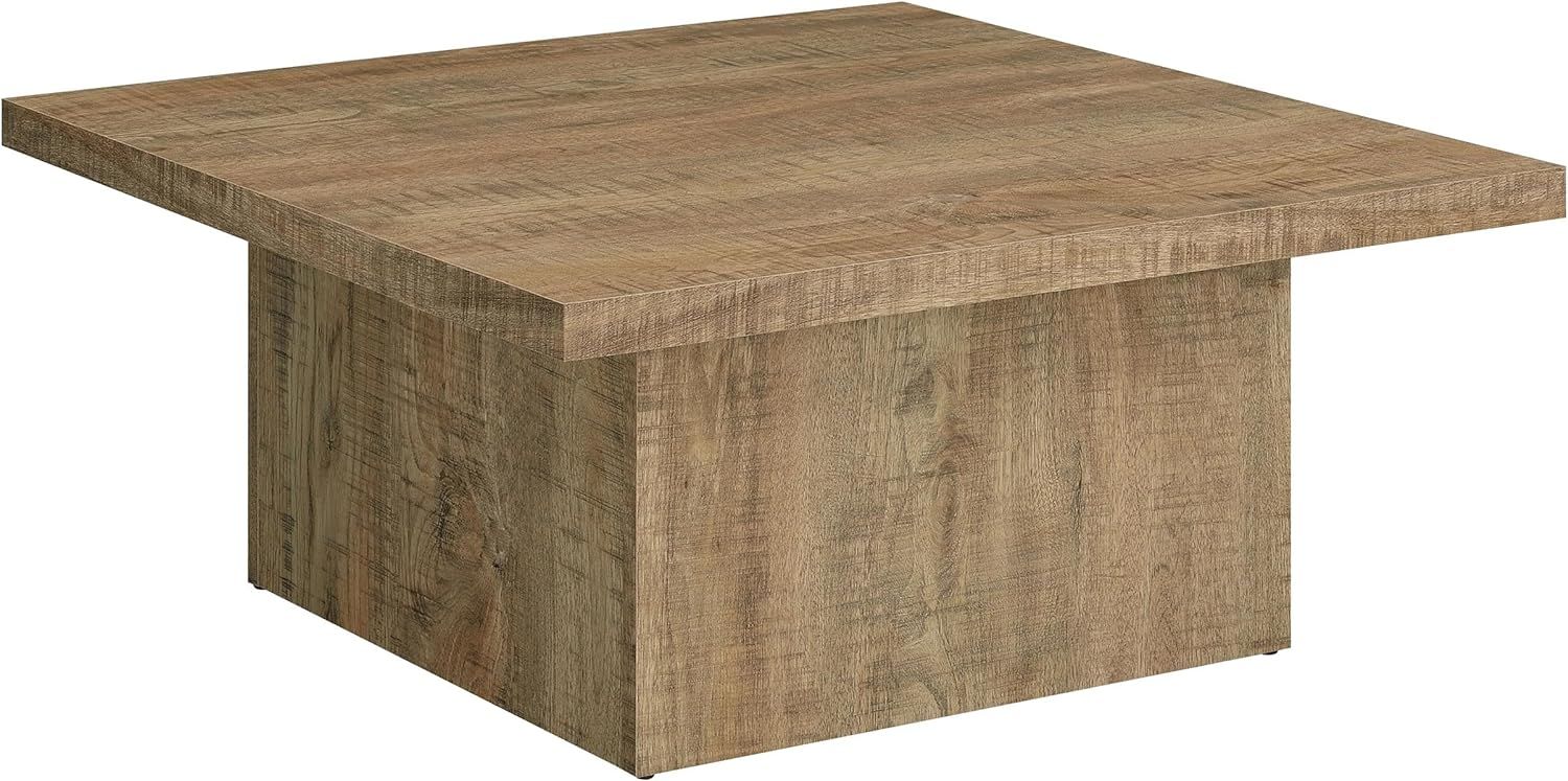 Coaster Home Furnishings Zetta Square Cocktail Living Room Coffee Table Engineered Eco-Friendly W... | Amazon (US)