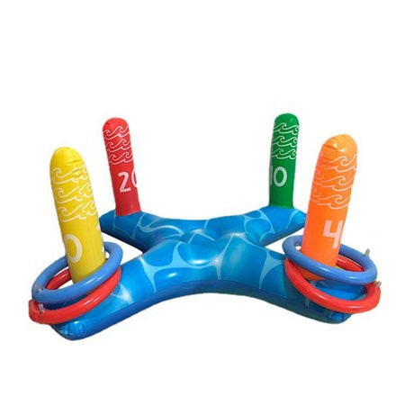 Famure Pool Ring Toss Game|Inflatable Cross Ring Water Game Toy|Interactive Throwing Ring Water Prop | Walmart (US)