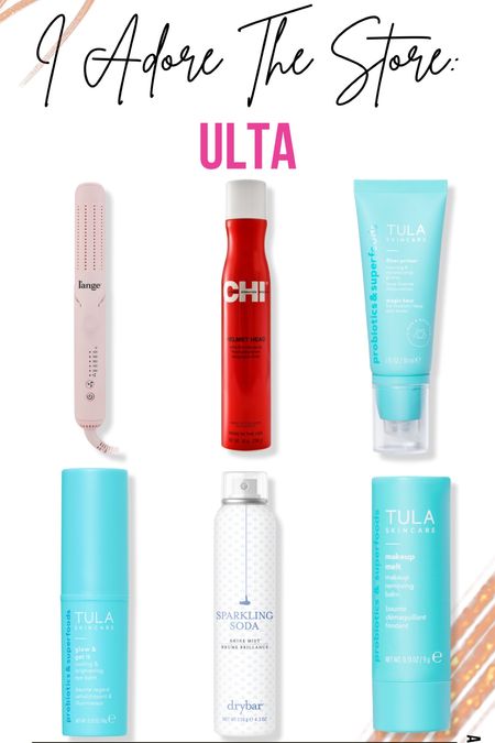 Ulta finds!! Check them out here!
- makeup melt removing balm
- glow and get it cooking and brightening eye balm 
- filter primer blurring and moisturizing primer 
- sparkling soda shine mist 
- le duo 360 airflow styler
- helmet head extra firm hairspray 

#LTKunder50 #LTKCyberweek #LTKbeauty