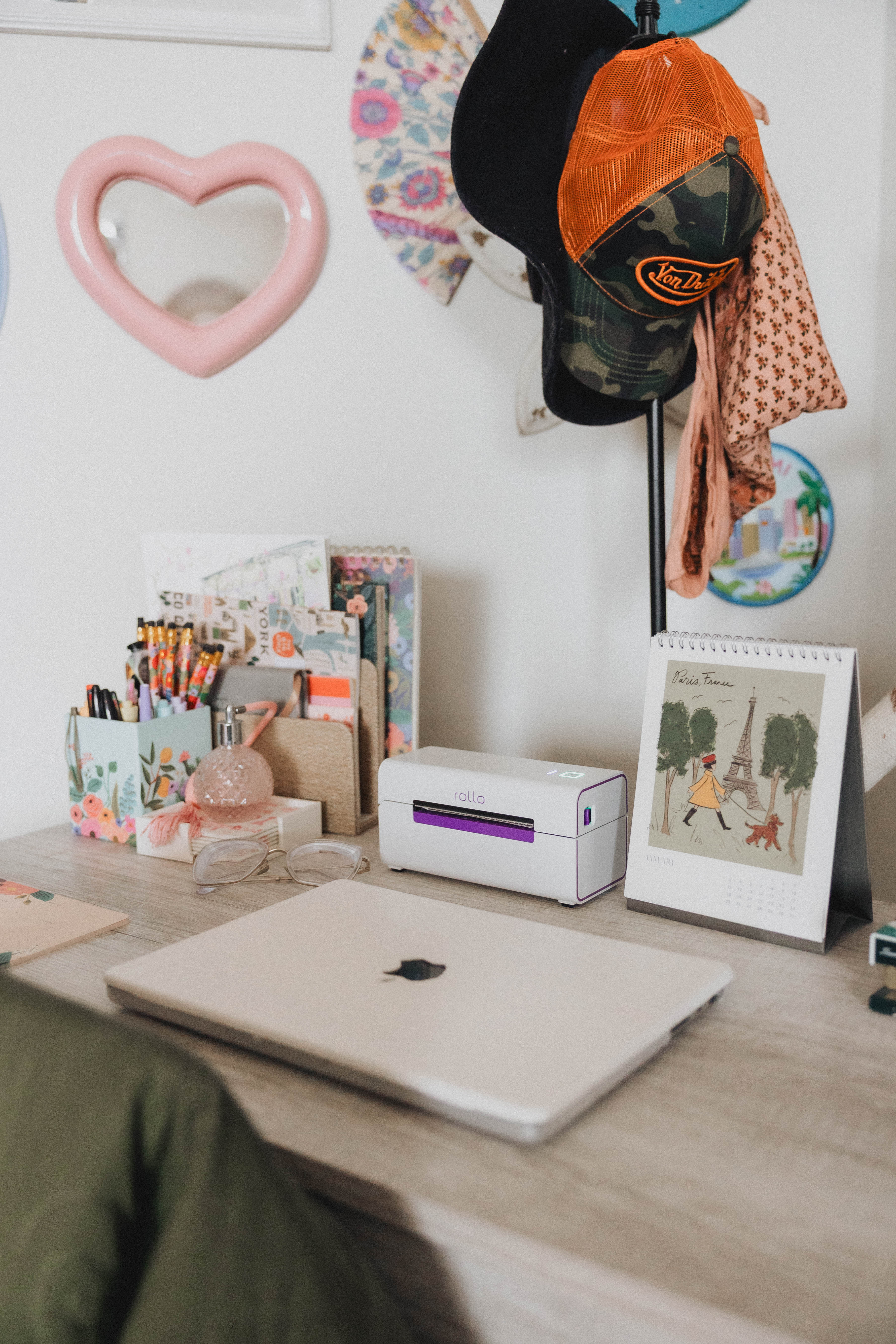 Cute but functional desk setups are the secret to staying productive without sacrificing style. A MacBook with a chic, protective case keeps things polished and practical, while a Rollo printer makes Poshmark orders fast, seamless, and stress-free. Add Rifle Paper Company stationery for a pop of personality that still feels elevated and intentional. A well-designed desk setup isn’t just aesthetic—it streamlines your workflow, boosts productivity, and makes everyday tasks feel more enjoyable, whether you’re working from home, running an online business, or tackling daily to-dos.


#LTKHome #LTKSaleAlert