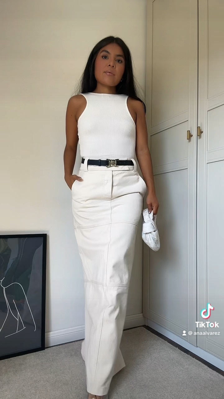 Helsa Maxi Skirt in Ivory curated on LTK