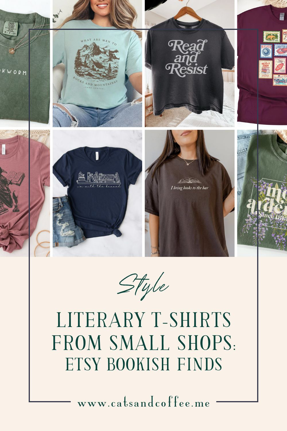 The perfect gift for book lovers! These literary t-shirts feature classic literature quotes, funny bookish sayings, and reader humor. Shop unique bookish tees from Etsy - supporting small businesses while finding the ideal gift for any bibliophile on your list! 

 #LTKgrwm #LTKootd #LTKstorytime
