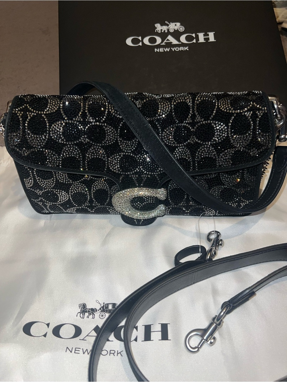 Coach signature Crystal C soft tabby 26 | Poshmark